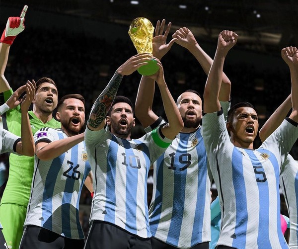 Copa do Mundo: FIFA 23 comete gafe ao colocar Argentina como campeã