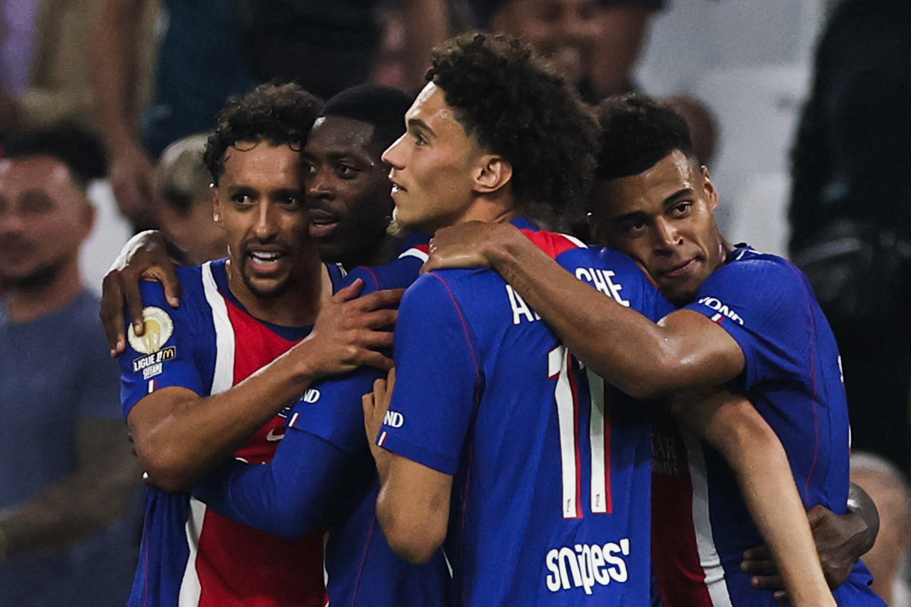 Marquinhos marca e garante vitória suada para o PSG diante do Olympique de Marselha