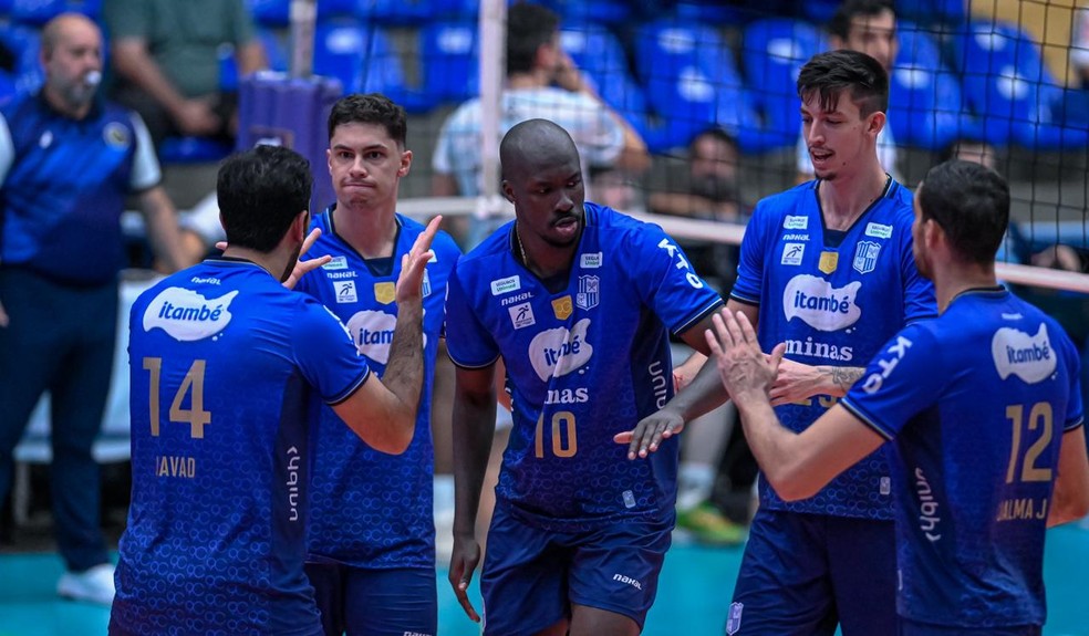 Minas Ciudad Voley Sul-Americano de Clubes — Foto: Pedro Teixeira/Vôlei Renata