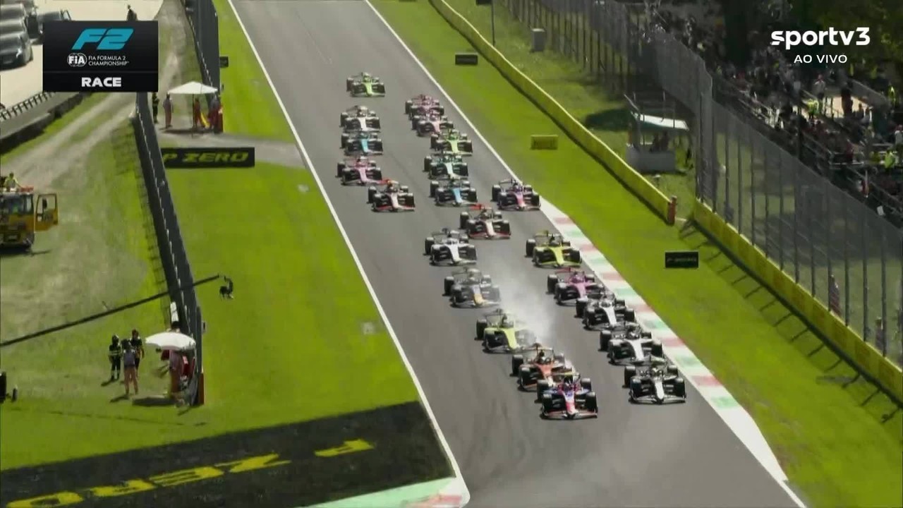 Câmara é atingido por argentino e abandona sprint da F2 em Monza; Durksen vence