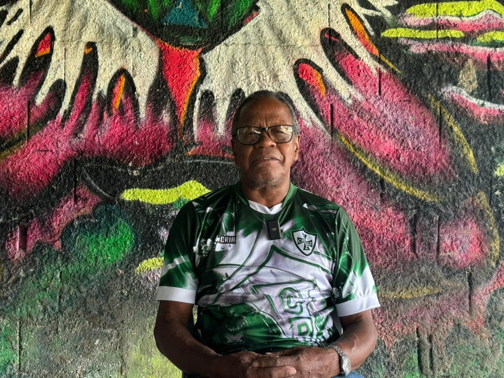 Toninho presidente do Cruz da Esperança — Foto: Ulisses Lopresti