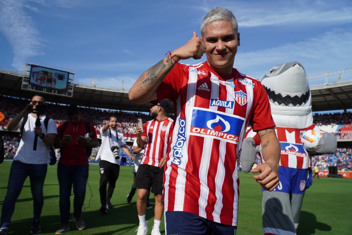Quintero, ex-River, quer deixar o Junior Barranquilla após seis meses ...