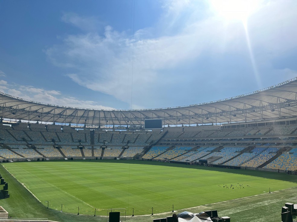 Maracanã será o palco de Vasco x Flamengo no próximo domingo — Foto: Reprodução