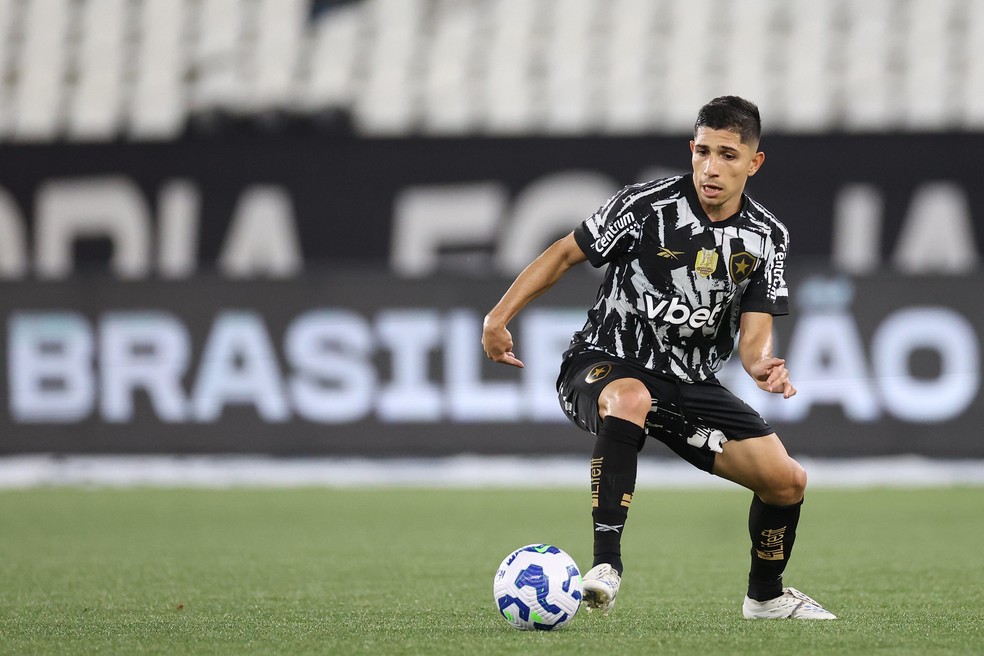 Savarino em Botafogo x Juventude, no Brasileiro  Foto: Vitor Silva/BFR