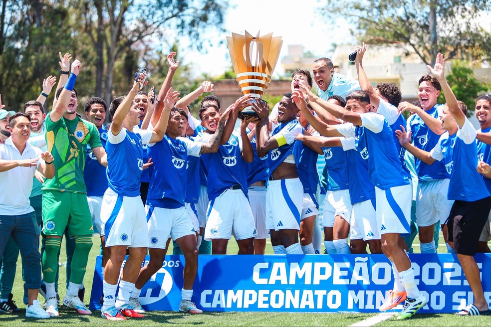 Cruzeiro conquista Mineiro Sub-20 — Foto: Dan Costa/BH Foto