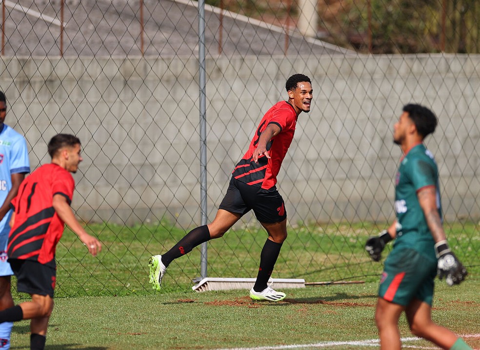 Emersonn Athletico x União ABC Copa do Brasil sub-20 — Foto: Gustavo Oliveira/Athletico