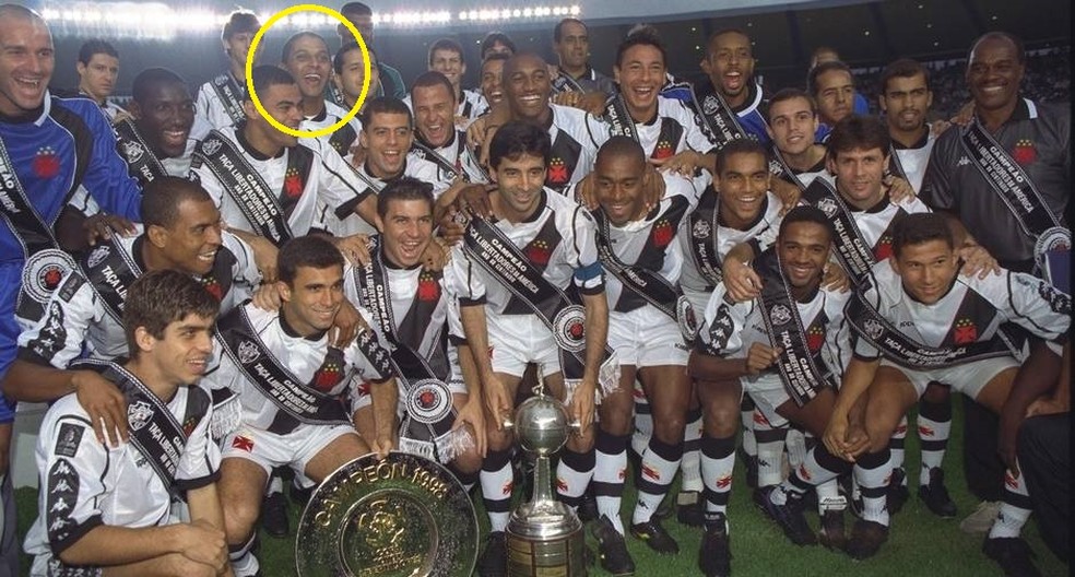 Nelson Patola foi campeão da Libertadores com o Vasco em 1998 — Foto: Acervo O Globo
