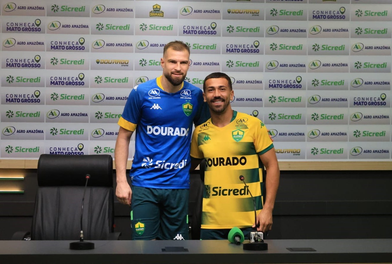Cuiabá apresenta Ramon e Gustavo Busatto para sequência da Série B