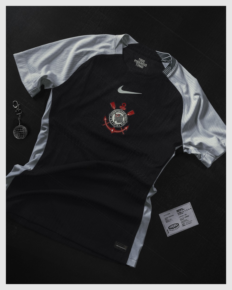 Camisa 2 do Corinthians para a temporada 2025 — Foto: Corinthians