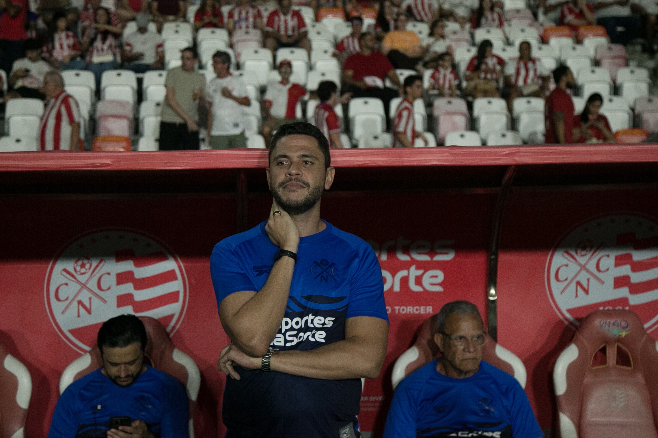 Guilherme dos Anjos garante convicção no trabalho após vitória do Náutico