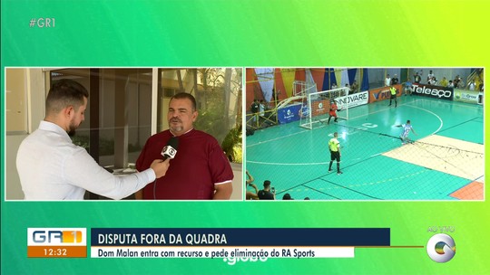 Comissão Disciplinar da Copa TV Grande Rio de Futsal decide por nova disputa de pênaltis entre RA Sports e Dom Malan - Programa: GRTV 1ª Edição 
