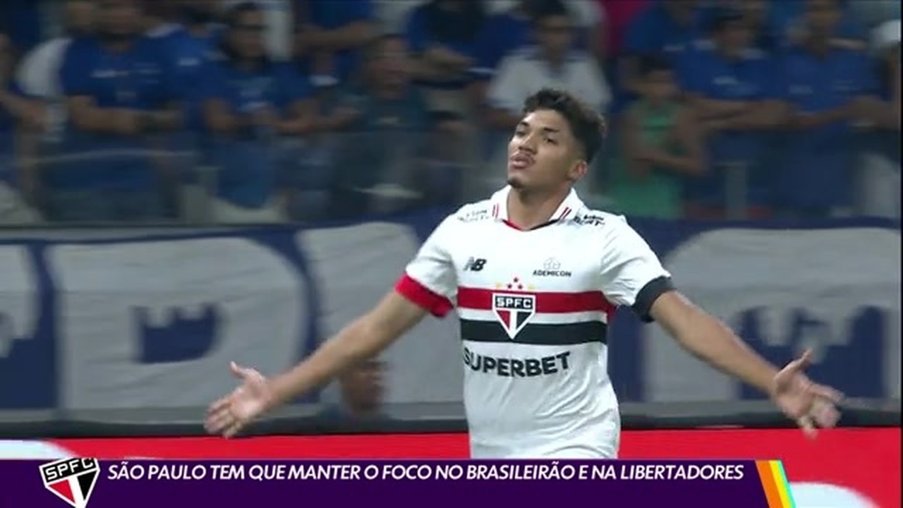 São Paulo tem que manter o foco no Brasileirão e Libertadores