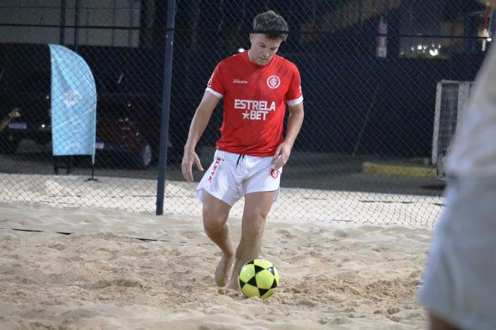 Dagoberto, ex-atacante do São Paulo e Internacional — Foto: Julio Costa/ge