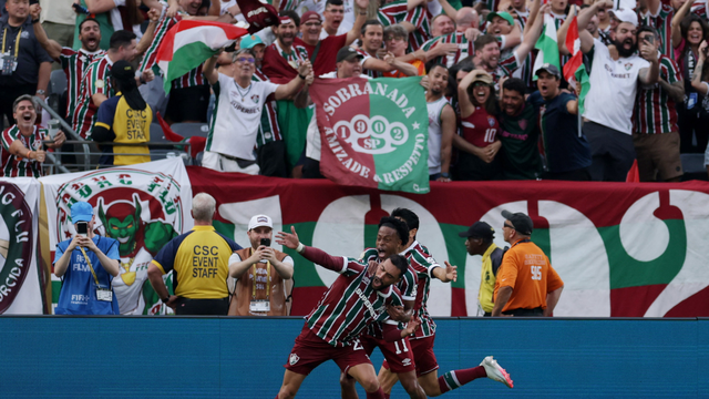 Freytes comemora gol do Fluminense contra o Ulsan