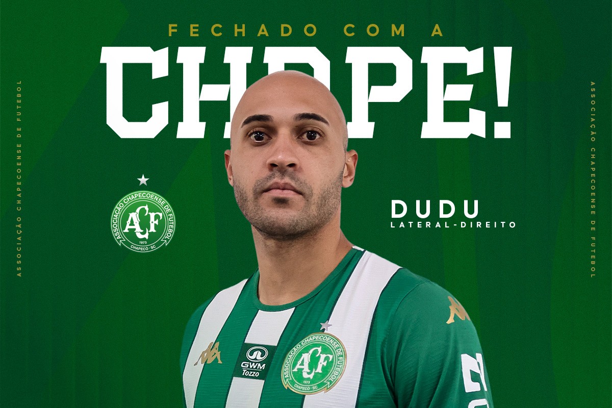 Chapecoense anuncia a contratação do lateral-direito Dudu
