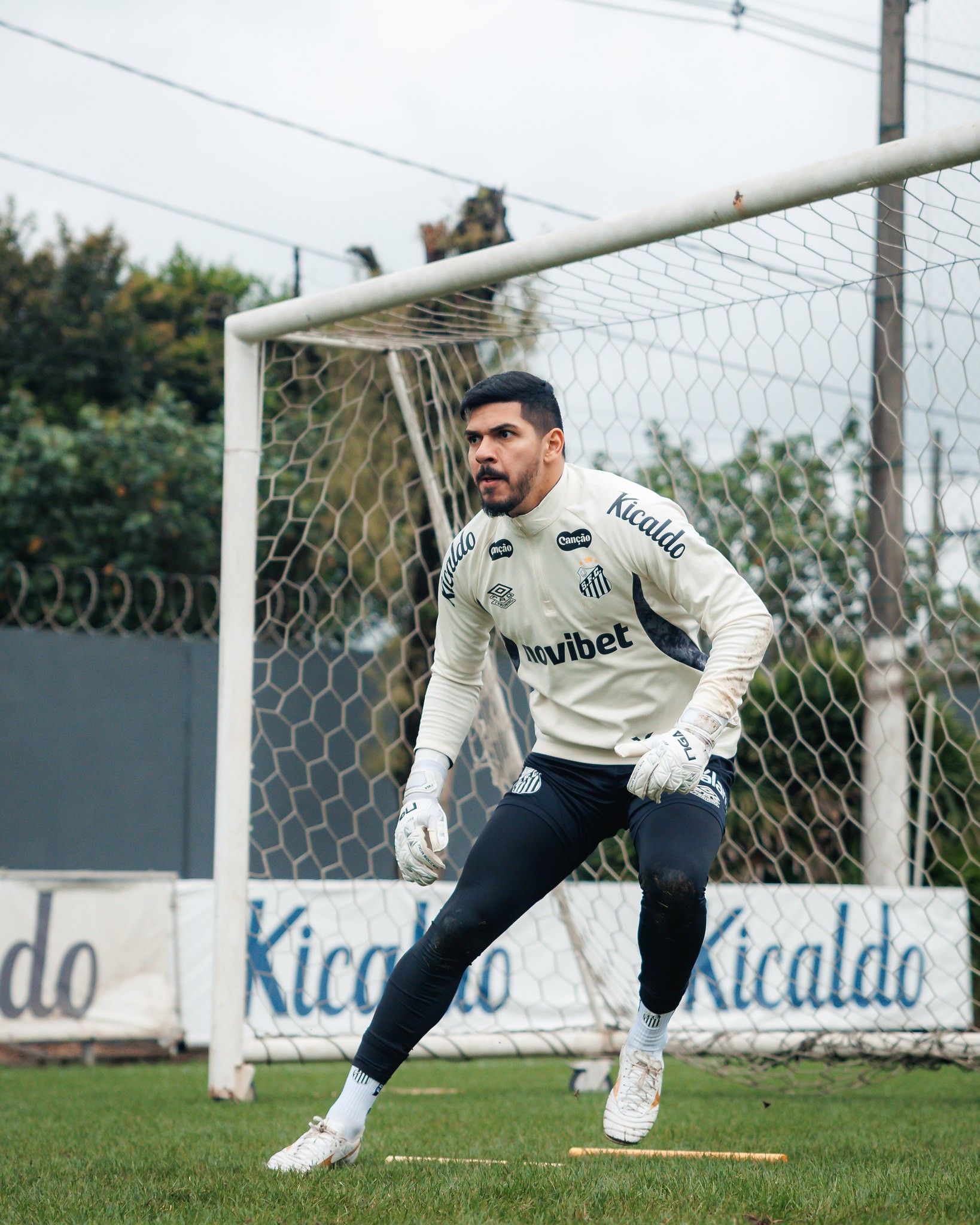 Lesão de Gabriel Brazão abre disputa no gol do Santos; veja opções