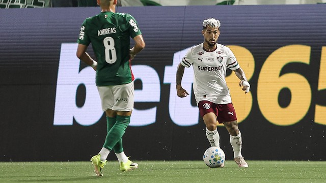 Lucho Acosta em Palmeiras x Fluminense