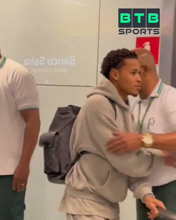 Lazaro arrives in Brazil to sign with Palmeiras  Palm trees