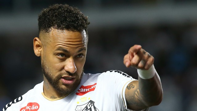 Neymar - Santos x Atlético-MG - Brasileirão - Vila Belmiro