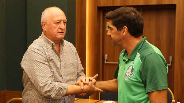 Abel recebe suporte de Felipão e Luxa e retoma lema motivador no Palmeiras