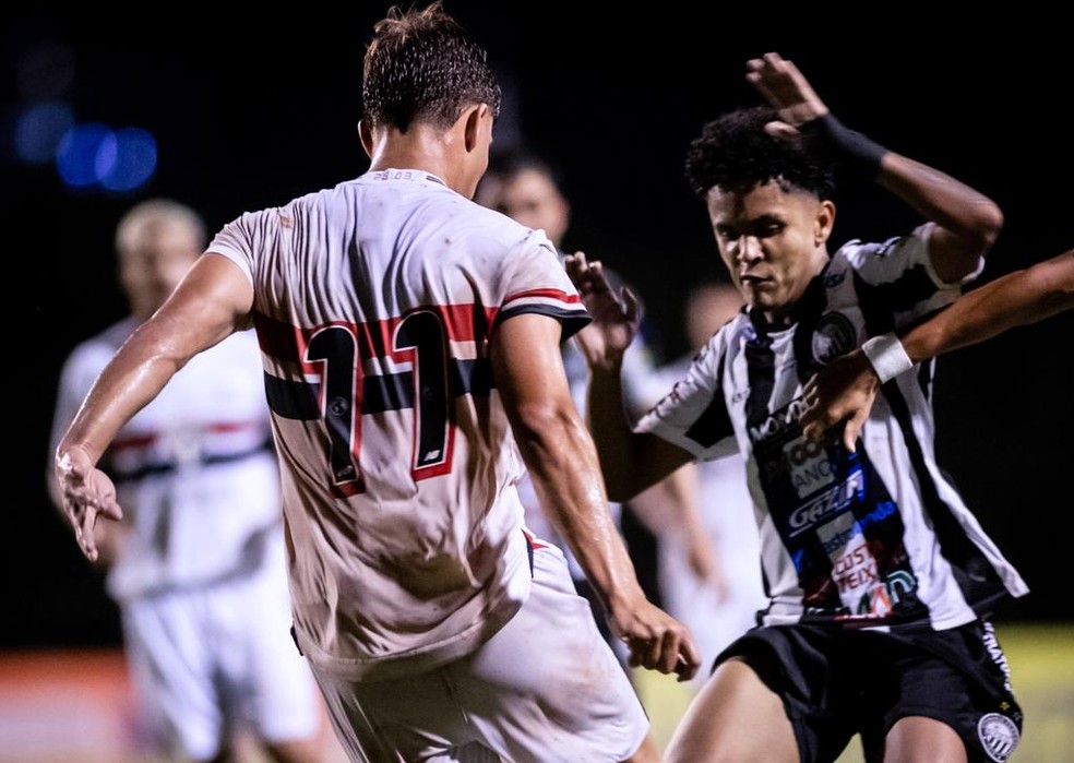 São Paulo avança na Copinha — Foto: Juan Pablo/Divulgação OFEC