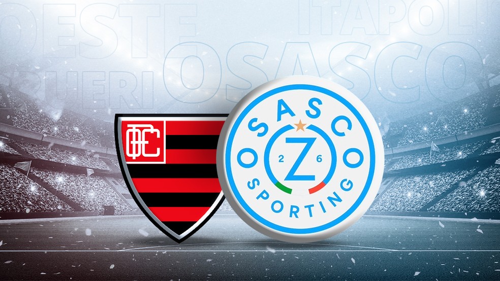 Oeste mudou de cidade, identidade visual e nome: agora é Osasco Sporting — Foto: Infoesporte