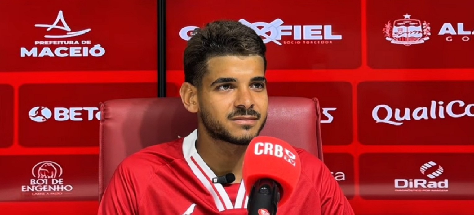 João Neto diz que espera ter a maior minutagem da carreira no CRB | Ge