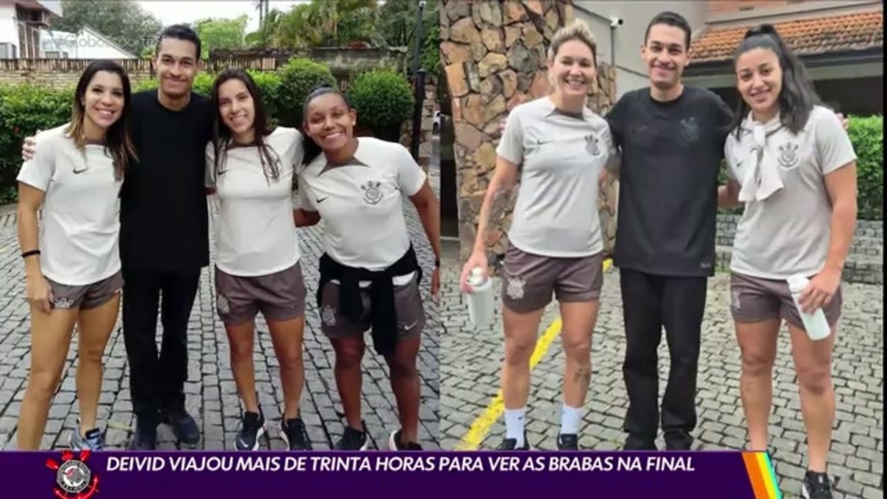 Deivid viajou maisbanca de aposta gratis30 horas para ver as Brabas na final