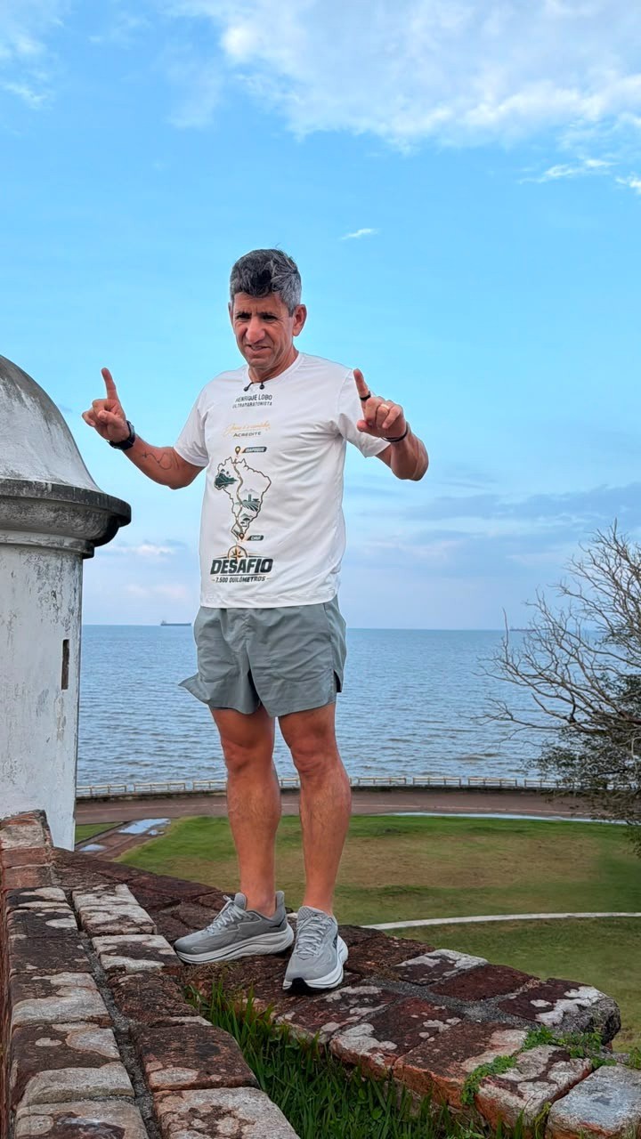 Ultramaratonista de Taubaté identifica primeiros desafios para correr 7.200 km e cruzar o país