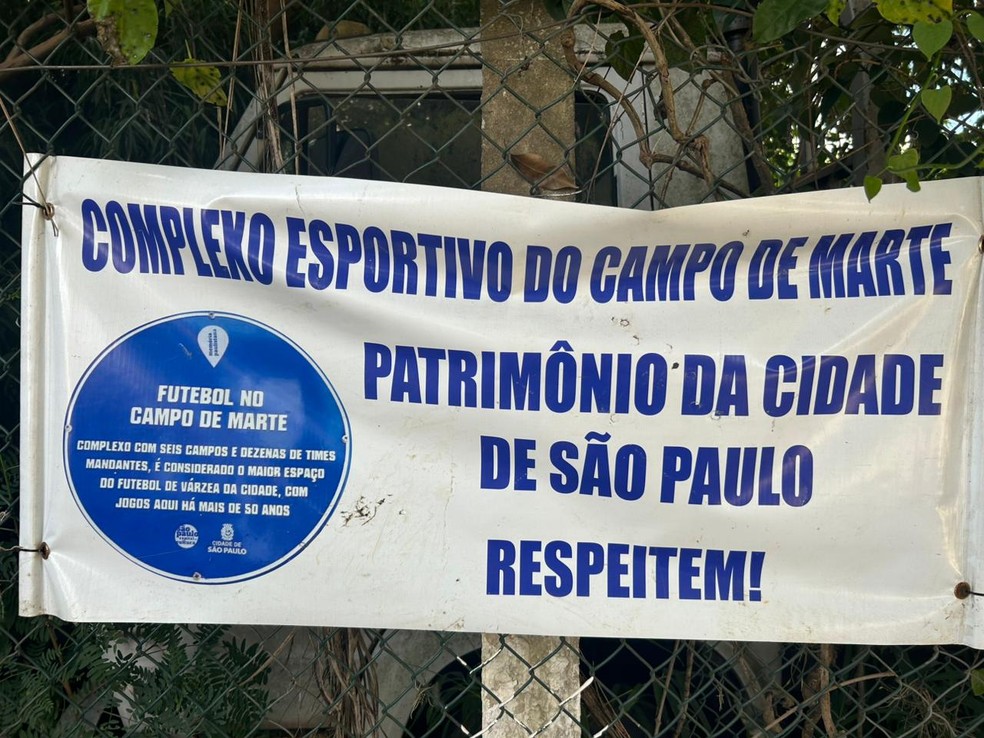 Campo de Marte é um dos símbolos da várzea de São Paulo — Foto: Ulisses Lopresti