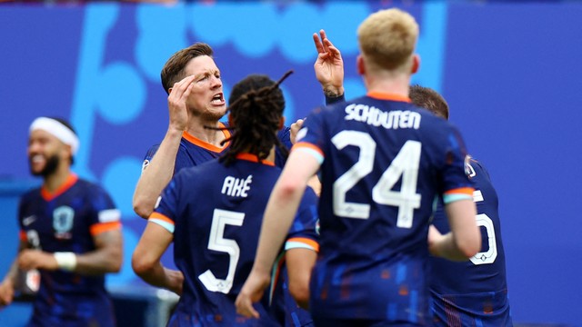 Weghorst gol Polônia Holanda