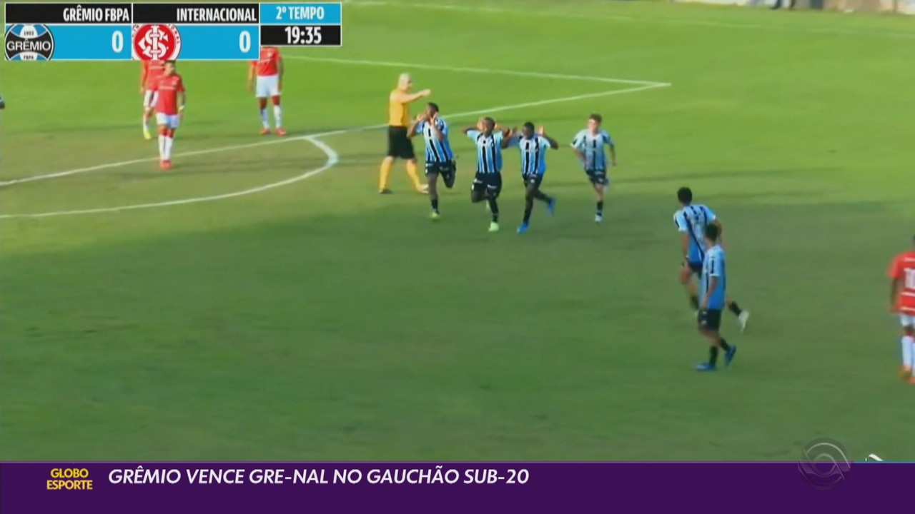 Grêmio vence Gre-Nal no Gauchão sub-20