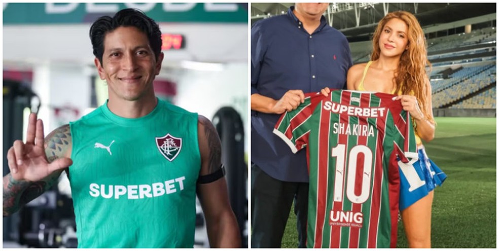 Cano pede Shakira em trilha sonora após show de gols pelo Flu