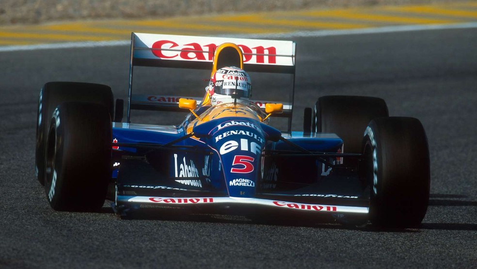 Coleção valiosa: Vettel compra Williams que levou Nigel Mansell ao