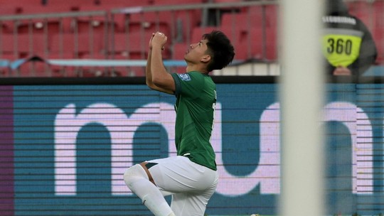 Miguelito e Enzo Monteiro: dupla do Santos faz gols pela Bolívia, mas deve ser mantida no time sub-20