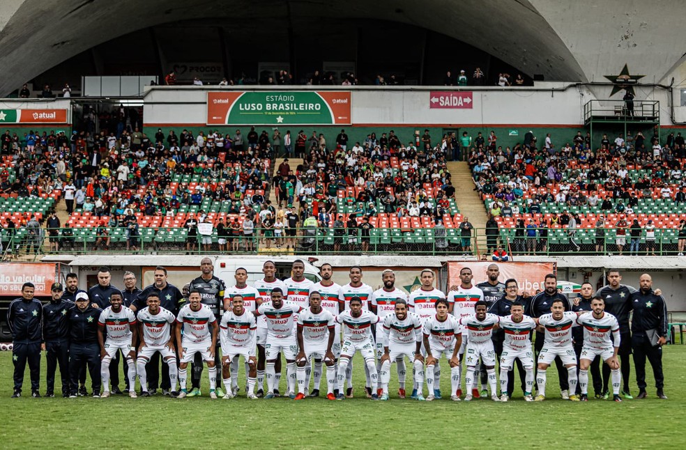 Portuguesa-RJ foi a campeã da Copa Rio 2023 — Foto: Divulgação / Portuguesa-RJ