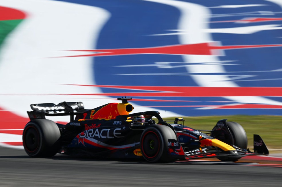 Max Verstappen vence GP dos EUA de F1 em 2023 — Foto: Clive Mason - Formula 1/Formula 1 via Getty Images