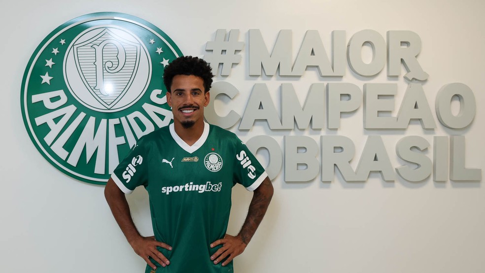 Lucas Evangelista � anunciado pelo Palmeiras � Foto: Divulga��o