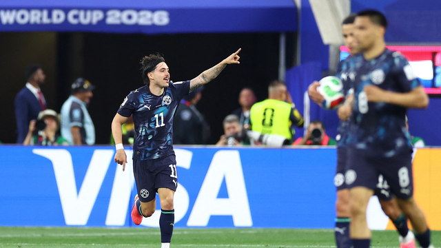 Mauricio marca para o Paraguai contra os Estados Unidos