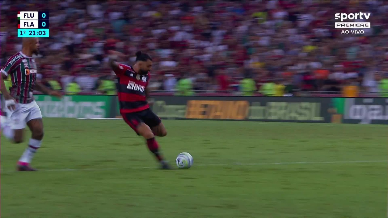 Fluminense x Flamengo - Melhores Momentos do 1º Tempo