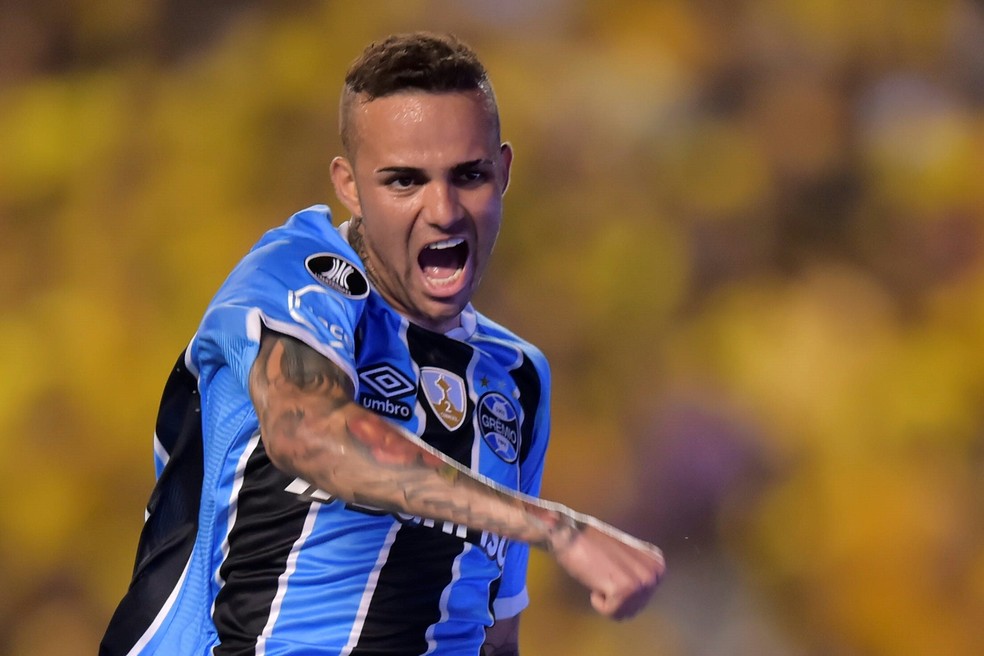Luan fará exames para ser o novo reforço do Grêmio — Foto: AFP