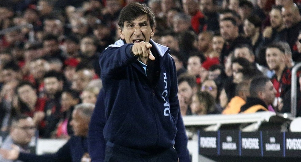 Gustavo Costas, técnico do Racing — Foto: Divulgação/Racing