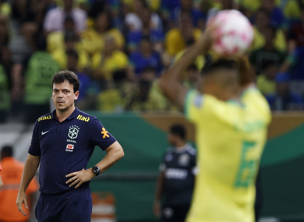 Brasil não jogou mal avalia Diniz, após 1 a 1 com Venezuela em casa