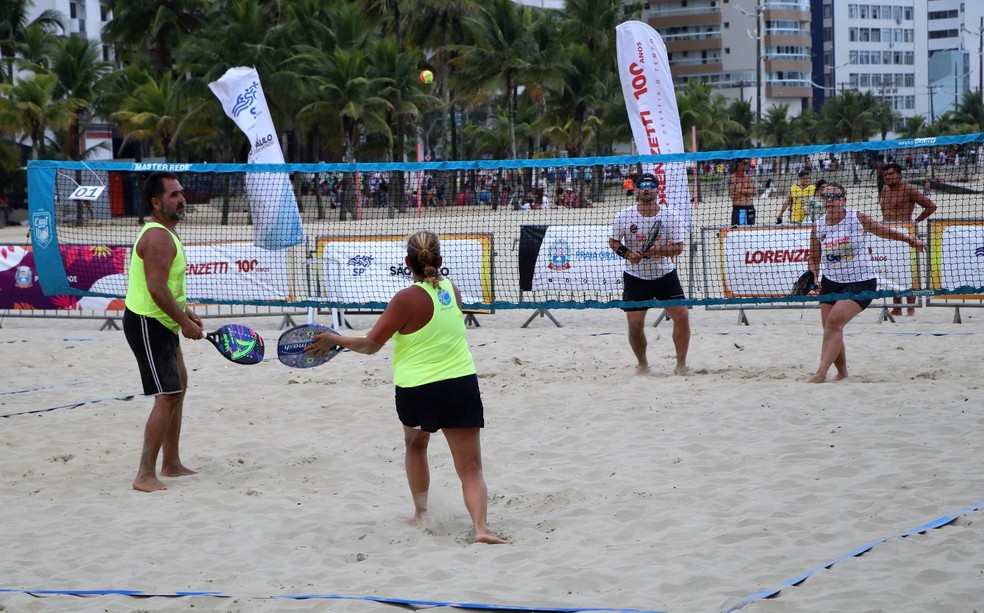 2º Santista de Beach Tennis é marcado por disputas acirradas e recorde de  participantes