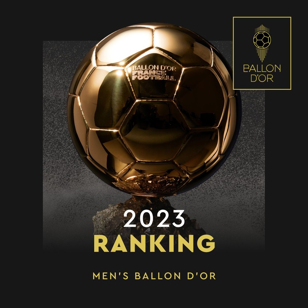 Bola de Ouro 2023: confira o ranking completo de jogadores da premiação