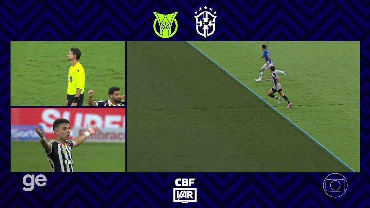 Neymar reclama de gol anulado do Santos nos acréscimos | Ge
