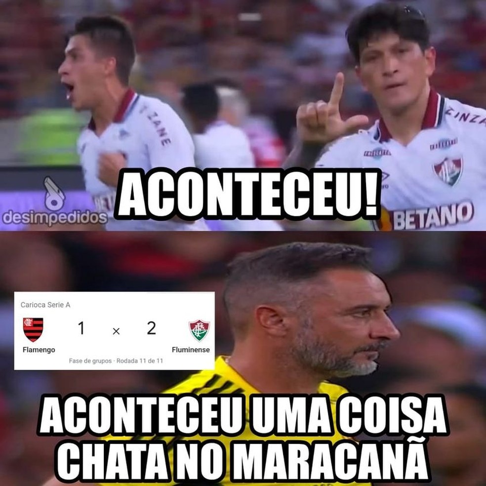 Torcedores do Flu provocam o Flamengo após título; veja os memes -  09/03/2023 - UOL Esporte