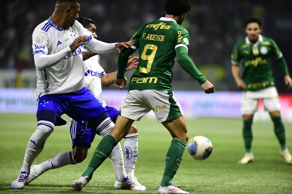 Palmeiras x Cruzeiro — Foto: Marcos Ribolli