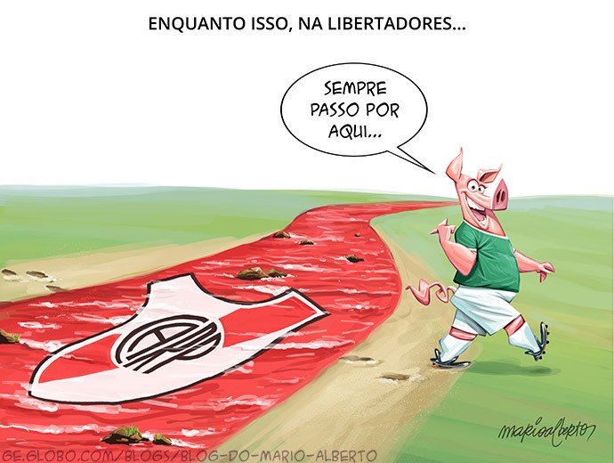 "... Foi um River que passou em minha vida..."
