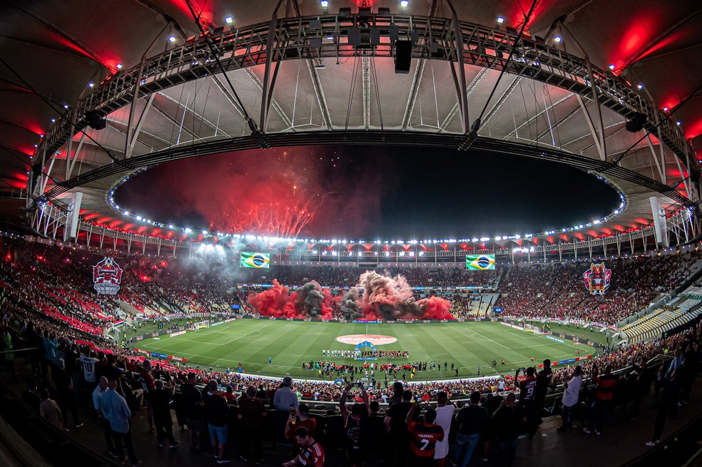 Maracanã é o estádio com maior capacidade de público da Série A — Foto: Paula Reis / CRF